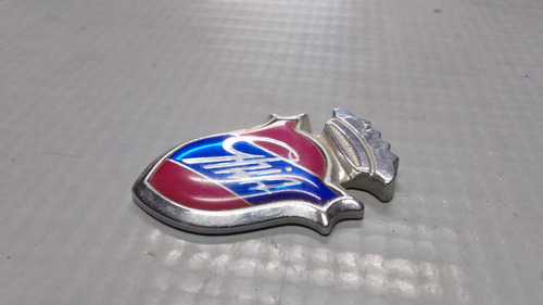 Emblema Brasão Ghia Lateral Del Rey   23977