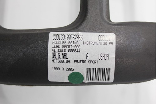 Moldura Painel Instrumentos Pajero Sport 98/05 Usado (966)