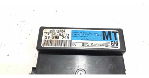 Módulo Conforto Alarme Gm Astra / Vectra / Zafira 93299748