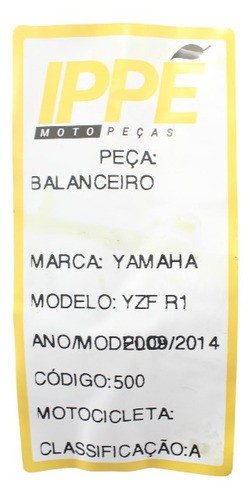 Balanceiro Virabrequim Yamaha Yzf R1