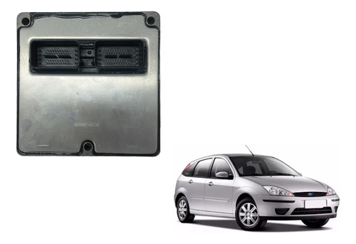 Módulo Injeção Ford Focus 1.6 Flex 2004 A 2008 7s4512a650ac