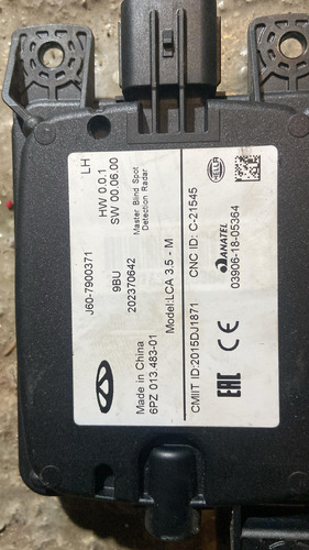 Sensor Chery Tiggo 8 2019 2020 2021 Esquerdo