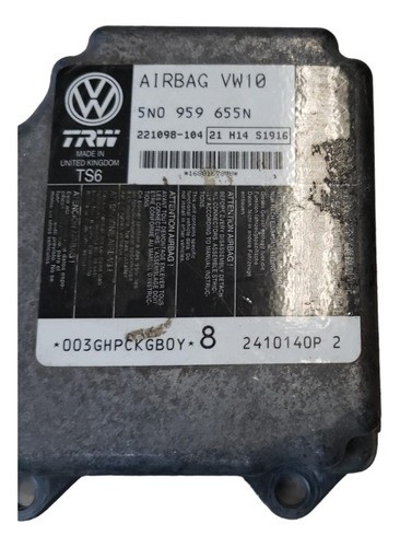 Módulo Airbag Volkswagen Tiguan Passat Jetta 2010 2011 2012