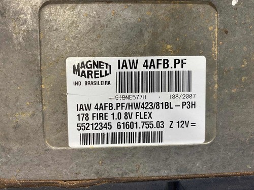 Módulo Injeção Palio Fire 1.0 8v Flex Iaw4afb.pf