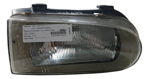Farol L/ D Gol Bola 2000 (ap) Cxa 477