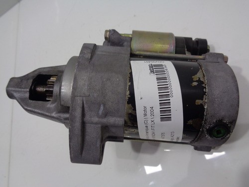 Motor Partida Arranque Fit 2004 Mecanico