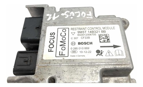 Módulo Air Bag Ford Focus 0285010889 Bosch 08 Até 13