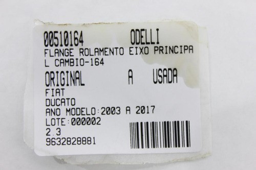 Flange Rolamento Eixo Principal Câmbio Ducato 03/17 Us (164