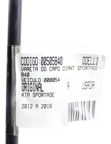 Vareta Capô Diant Sportage 12/16 Usado (840)