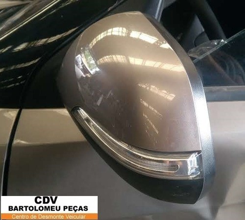 Retrovisor Esquerdo Hyundai Creta 2017 Prata Original