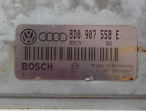 Módulo De Injeção Vw Passat Audi A4 1.8 20v Turbo 8d0907558e
