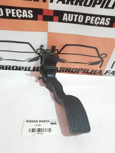 Pedal Acelerador Eletrônico Nissan March 1.6 16v Pn:9236212b