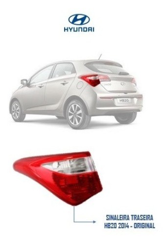 Lanterna Hyundai Hb20 Hatch 2012 2013 2014 Traseira Esquerda