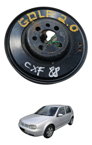 Polia Virabrequim Vw Golf 2.0 1999 A 2006 (ap) Cxf 88