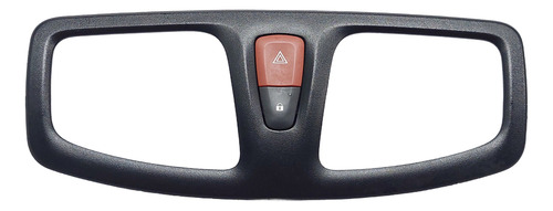 Botão Do Alerta / Trava Com Moldura Fluence Ano 2012 A 2017
