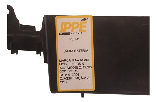 Caixa Bateria  Kawasaki Er6n 2011/2012 Kawasaki Er 6n