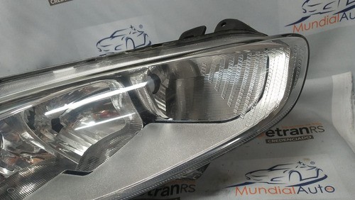 Farol New Fiesta 2012/16 Cromado Pisca Ambar L.e. 20038