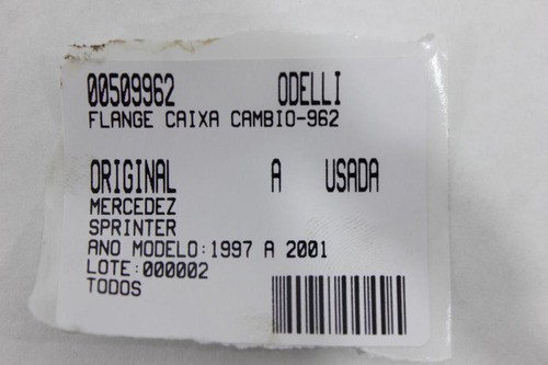 Flange Caixa Câmbio Sprinter 97/01 Usado (962)