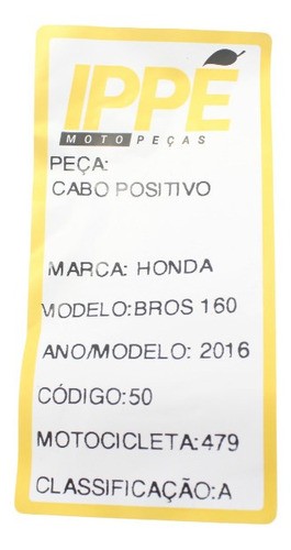 Cabo Positivo Honda Bros 160 (479)