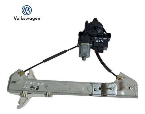 Máquina De Vidro Elet. Traz. L.e Vw Polo 2016 A 2021