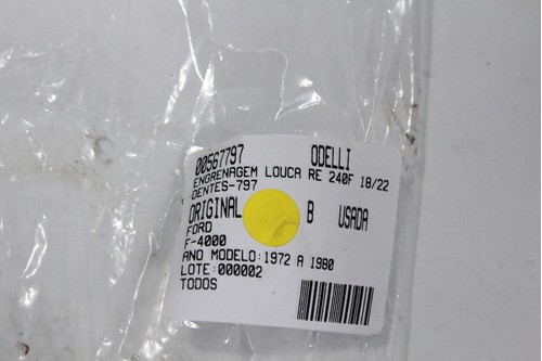 Engrenagem Louca Ré 240f 18/22 Dentes F-4000 72/80 Us (797)