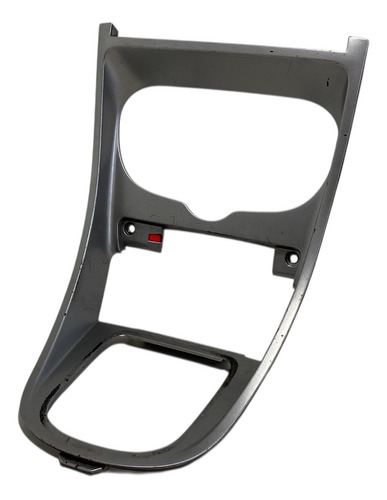 Moldura Central Painel Console Peugeot 307 Prata 9636013877