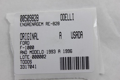 Engrenagem Re F-1000 93/96 Usado (828)