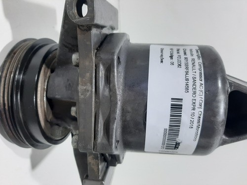 Compressor Ar Cond Renault Logan Sandero 1.0 3cc 926004984r