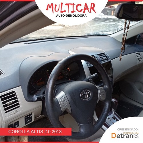 Corolla Altis 2013 Venda Peças Cambio Airbag Rodas