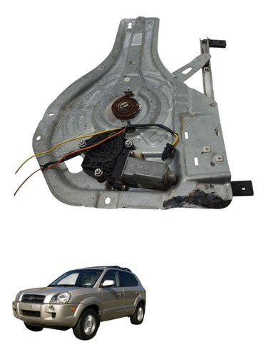 Máquina Vidro Traseira Esquerda Hyundai Tucson 2010 (al)