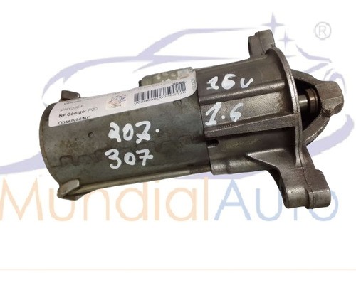 Motor De Arranque Peugeot 207 307 1.6 16v 964864468002 12874