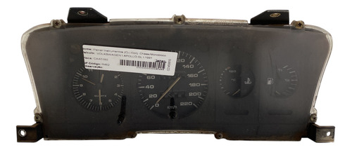 Painel De Instrumentos Vw Apollo Gls 87 Até 92 Com Relógio