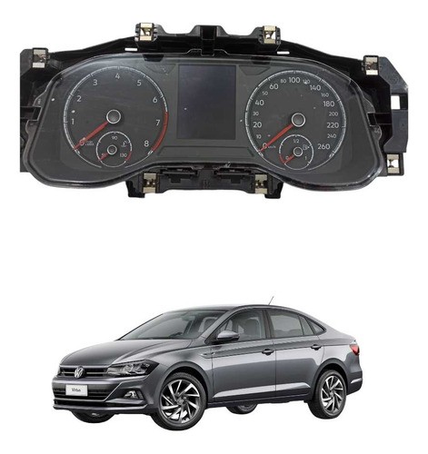 Painel Instrumento Vw Polo Virtus 2018 2023 Usado Original 