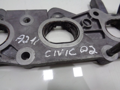 Flange Coletor Admissao Civic 1.7 Ex 2002 03 06 108 Mil Km