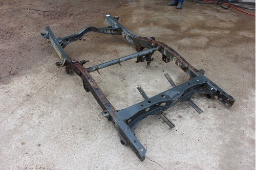 Chassi Parte Traseira Hilux 98/04 (398)