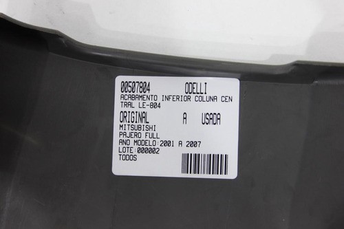 Acabamento Inferior Col Central Le Pajero Full 01/07 Us (804