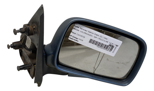 Espelho Retrovisor Elétrico Vw Polo Classic Lado Direito