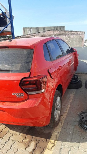 Tampa Traseira Porta Mala Vw Polo 2017 2018 2019 Com Vidro