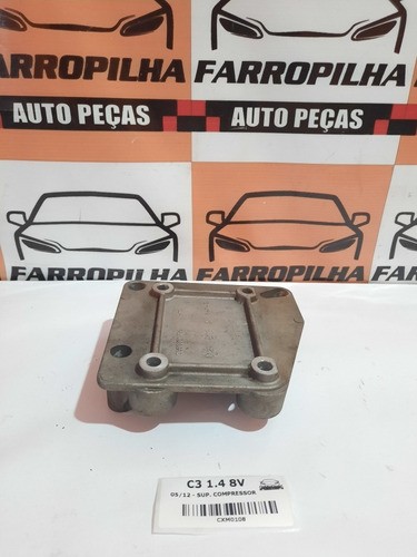 Suporte Compressor Ar Cond. C3 1.4 8v 05/12  Pn:9656881780