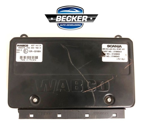 Módulo Wabco Abs Ecu Scania - 4460037660 2188543 2149693