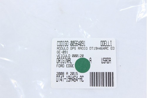 Módulo Gps Rádio Dt19h464ac Edge 08/15 Usado (091)