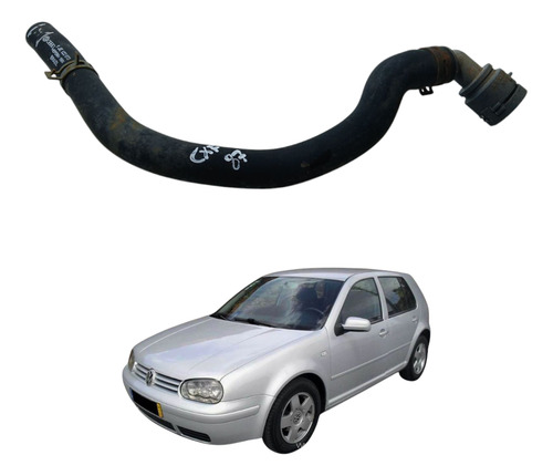Flange Com Mangueira Radiador Vw Golf 2000 (ap) Cxf 87