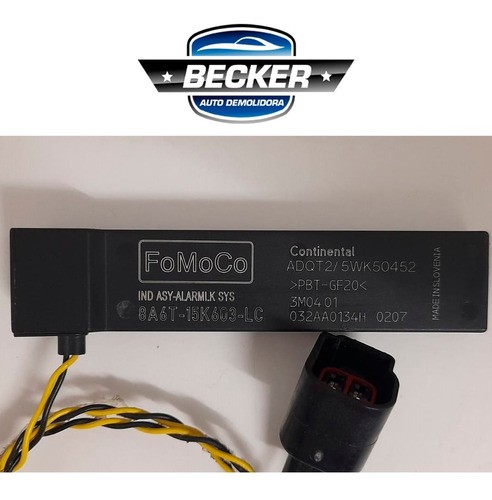 Sensor Antena Chave Ford Ecosport 2014 - 8a6t15k603lc