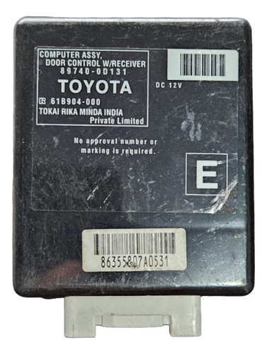 Módulo Central Vidro Elétrico Etios 1.5 2016/19 Automatico