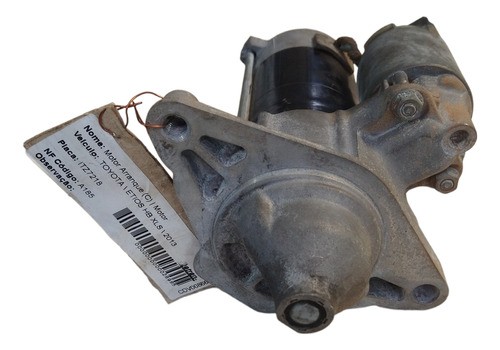 Motor Partida Arranque Etios 1.3 1.5 16v 2013 2014 2015 2016