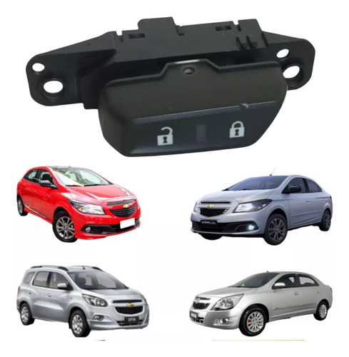 Botão Interruptor Trava Destrava Porta Gm Cobalt Spin