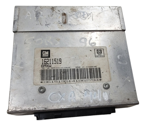 Módulo De Injeção Gm Corsa 1.0 8v /1998 (al) Adl Cxa 440