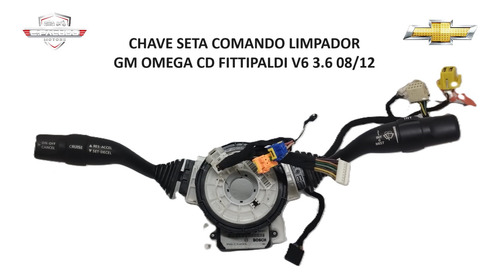 Chave Seta Limpador Com Sensor Omega Cd Fittipaldi V6 08/12