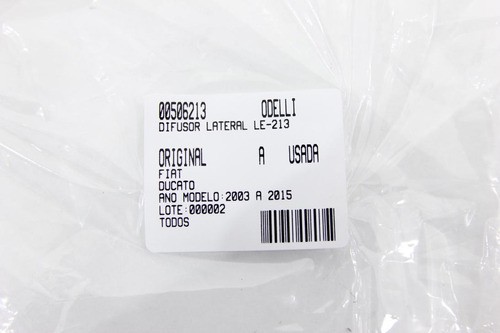 Difusor Lateral Lado Esquerdo Ducato 03/15 Usado (213)