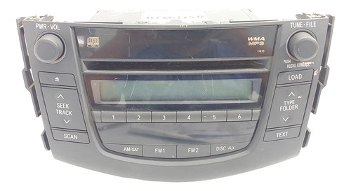 Radio Original Toyota Rav 4 Ano 2008 A 2012